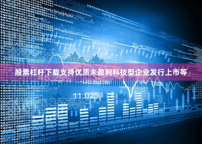 股票杠杆下载支持优质未盈利科技型企业发行上市等